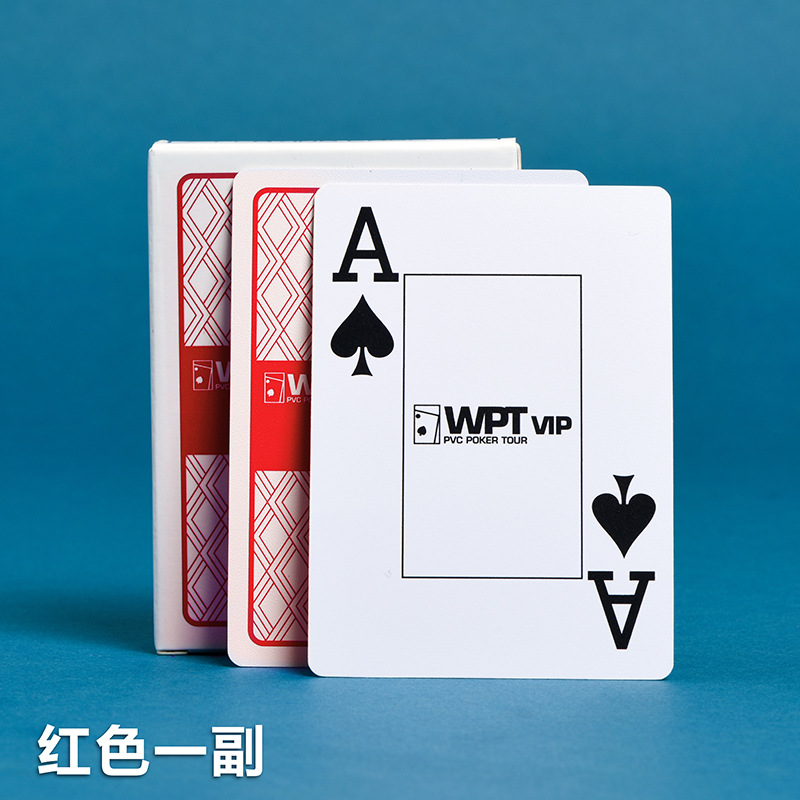 Picture of WPT Event Texas Hold'em Big Font 32 Silk Thickened Cloth Mosquito Fine Sand Wide Brand PVC Brand New Plastic Poker