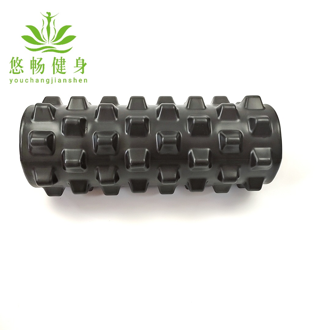 Picture of Eva Hollow Yoga Column 33cm Stereo Dot Mace Muscle Fitness Massage Stick 3D High Hardness Foam Shaft