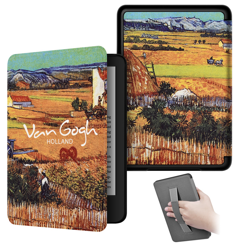 Picture of For 2024kindle paperwhite12th handheld painted protective case 7 inch kpw6 color picture protective case