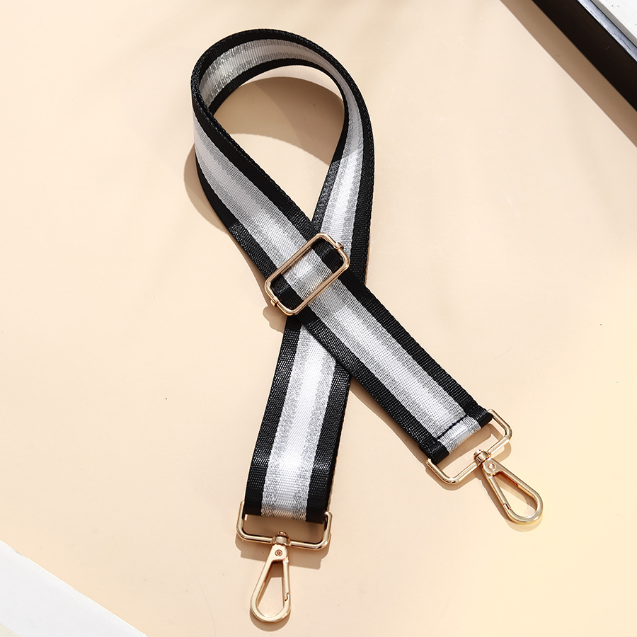 Picture of Bag shoulder strap crossbody bag with adjustable widened shoulder strap gold silk Women's bag with 3.8cm width