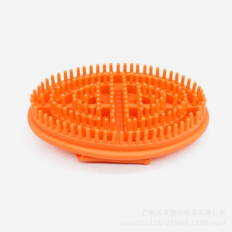 Picture of Massage brush multifunctional meridian brush Capricorn brush silicone body live tendon essential oil five-element brush glove brush factory direct supply