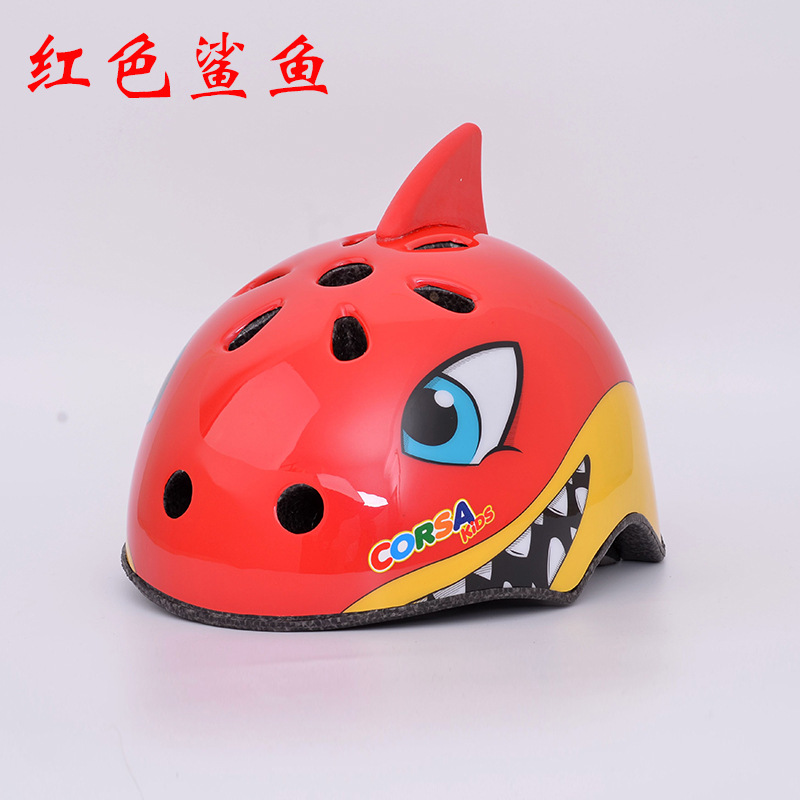 Picture of Corsa Kidsren's Helmet Outdoor Cycling Helmet Roller Skating Helmet Skateboard Protective Gear Cute Dinosaur Animal