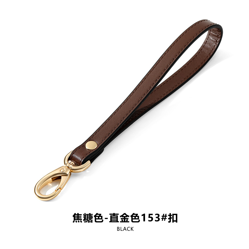 Picture of Women's Bag Accessories Single Buckle Wallet Lanyard Handbag with B- 45 Plain Cowhide Handbag with Bag Replacement Strap