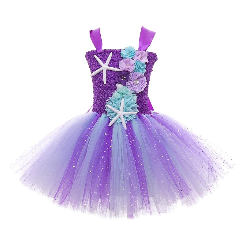 European and American Cross-border Mermaid Mermaid Girl Princess Skirt Children's Costsize Skirt Children's Performance Skirt