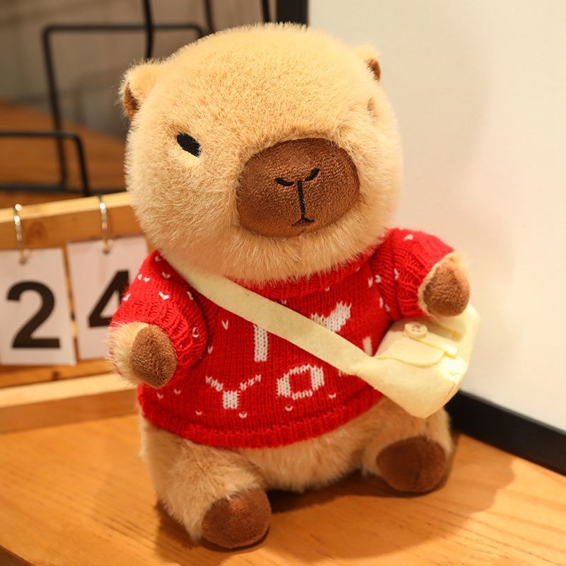 Picture of Kapibei's Popular Bala Doll Plush Toy Clothes Capybara Internet Celebrity Cute Doll Rag Doll Gift