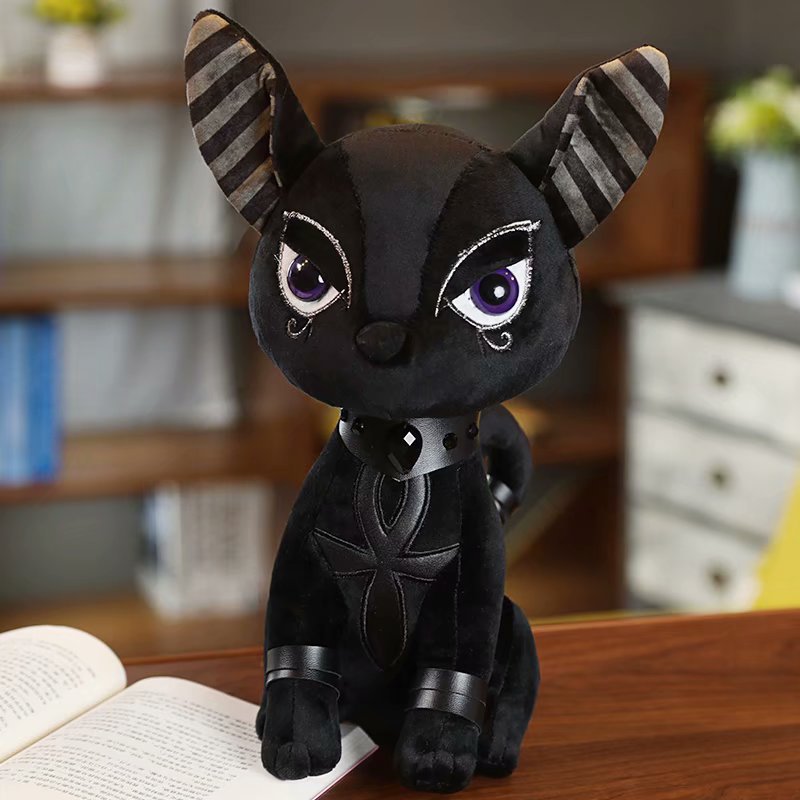 Picture of Dark plush toy doll fantasy lightning doll cartoon anime peripheral cool pentagram elephant rabbit