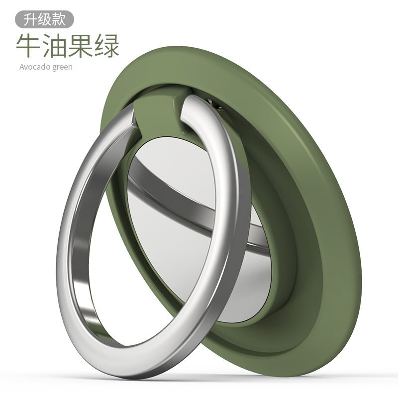 Picture of New mobile phone bracket ring buckle creative bracket LOGO gift universal lazy car bracket creative rotation