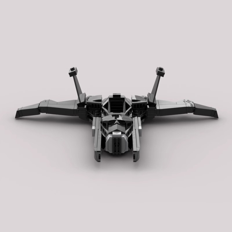 Picture of MOC Kids Gift Blocks Batman Chariot Compatible Lego Arkham Bat Wing Model Male Assembled Toy