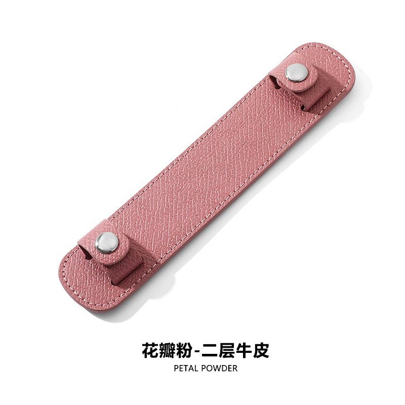 Picture of Long Handle Large Shoulder Strap Retrofit Decompression Shoulder Pad D-49 Cowhide Non-slip Fixed Shoulder Bag Accessories
