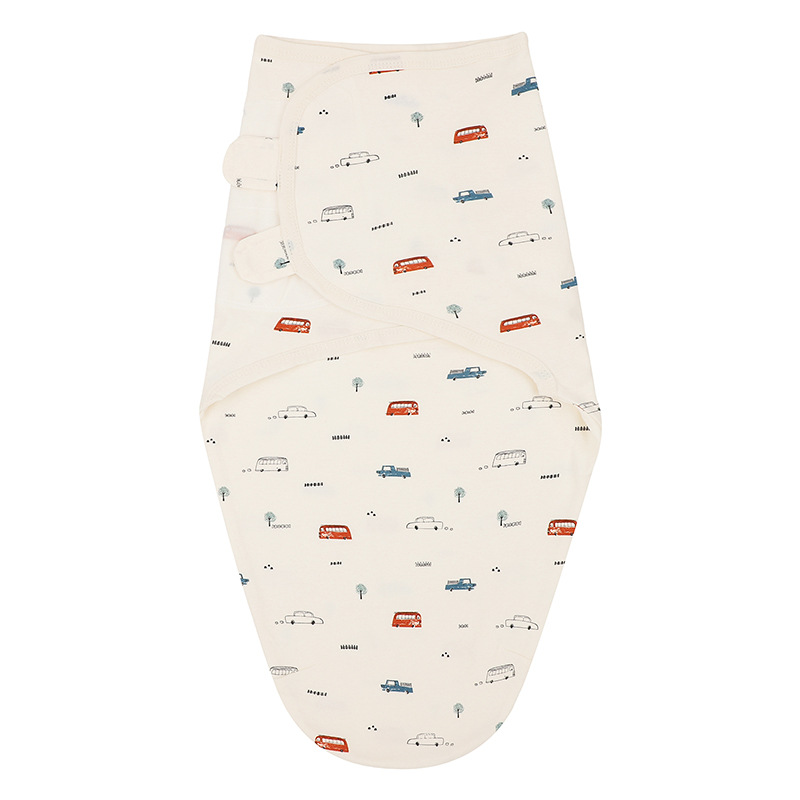 Picture of Yinmei cotton baby swaddling towel newborn anti-shock baby sleeping bag printing Four Seasons baby quilt cross-border