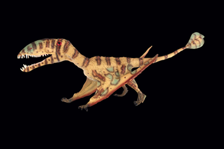 Picture of Cross Border Solid Dinosaur Model Toy Large High Ridge Dragon Horn Nose Dinosaur Toy Puzzle Model