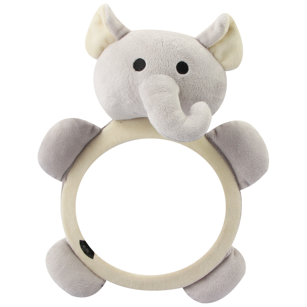 Picture of Baby Fish Mirror Bed Hanging Toy Animal Haha Mirror Car Hanging Baby Car Rearview Observation Mirror Spot Wholesale
