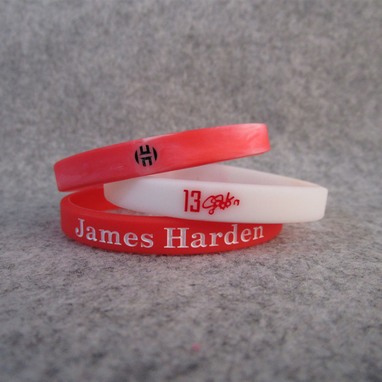 Picture of Basketball Rocket No.13 James Harden Fine Sports Bracelet Silicone Wristband Fans Jewelry Owen Curry