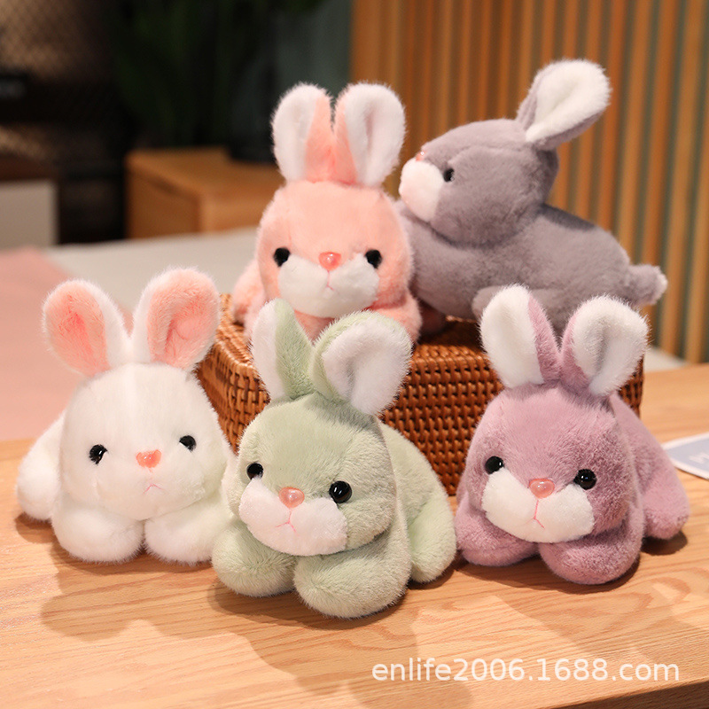 Picture of Cute Jade Rabbit Pillow Personalized Sofa Pillow Moon Rabbit Plush Toy Doll Girls Sleeping Doll
