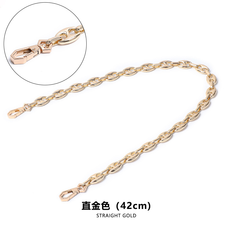 Picture of SP-86 Suitable Cocoa CHI Bag French Stick Bag Pig Nose Thick Chain Vintage Decorative Underarm Women's Bag with Hardware Accessories