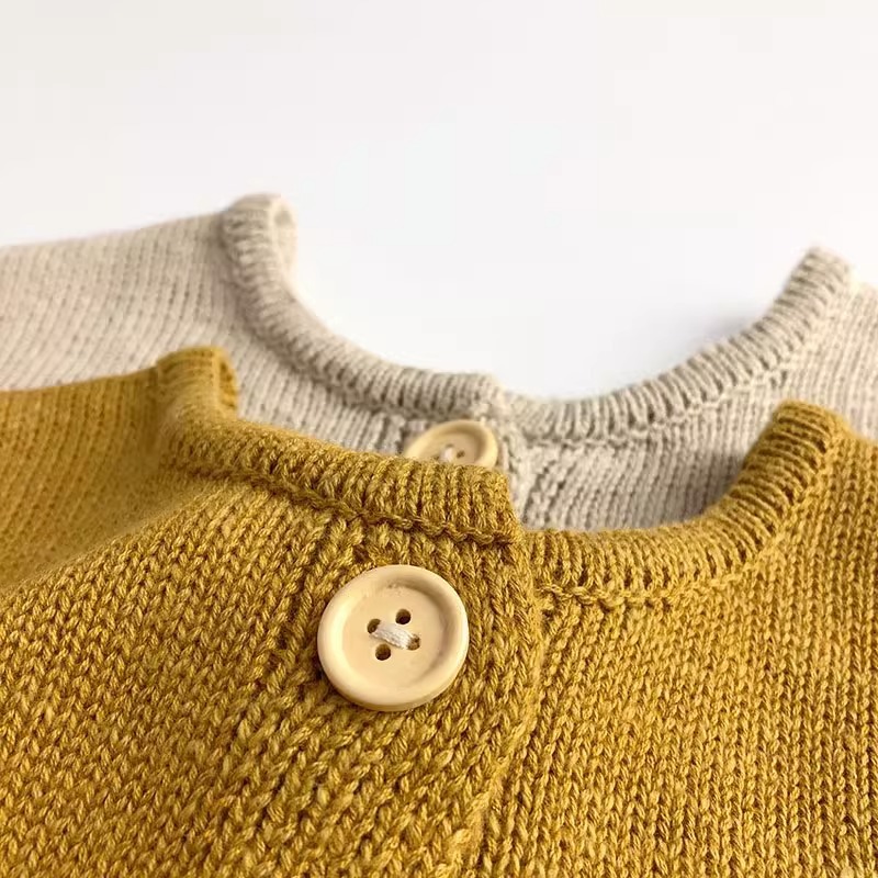 Picture of Children's Wear Children's Vest Spring and Autumn Trendy Sweater Cardigan for Boys and Girls Korean-style 3-year-old Baby Knitted All-match Waistcoat