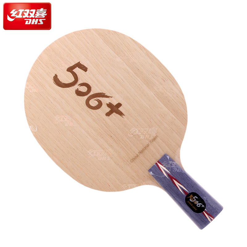 Picture of Red double happiness Malone technology celestial pole 506X table tennis baseplate racket arc quick attack 5+2 aromatic carbon