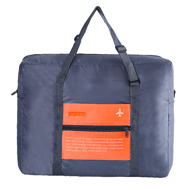 Picture of Airplane Bag Folding Travel Bag Clothes Storage Bag Cover Trolley Case Airplane Bag LOGO Retractable Folding Storage Bag
