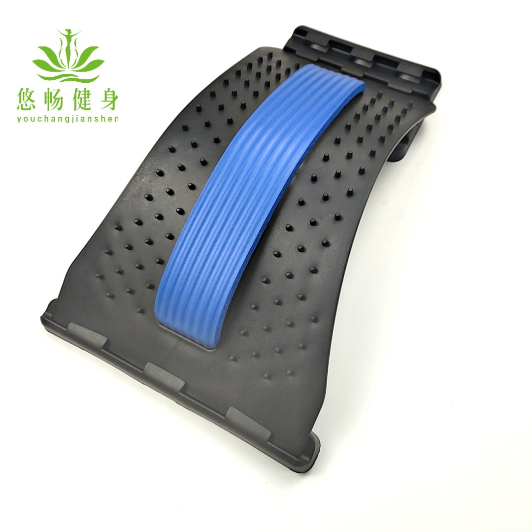 Picture of Lumbar Disc Traction Device, Lumbar Vertebra Corrector, Waist Strain, Curved Stretching and Relieving Device, Yoga Spine Massage Equipment