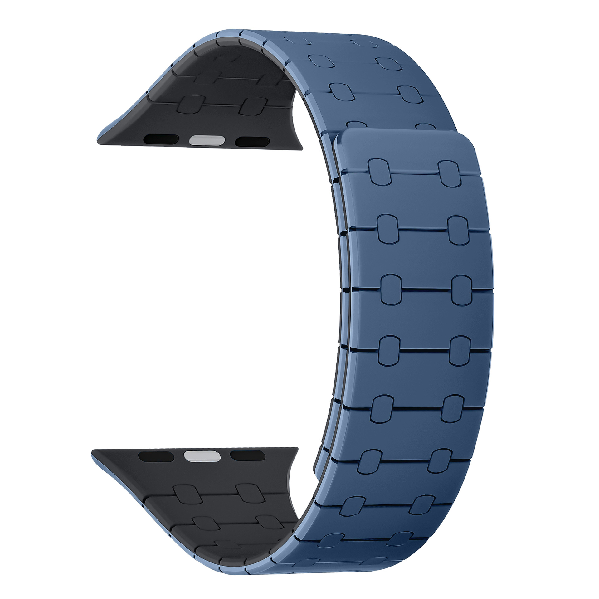 Picture of For Apple Watch Strap Magnetic Iwach8/9 Silicone Magnetic Apple Watch 8/9 Strap Classic Two-Tone