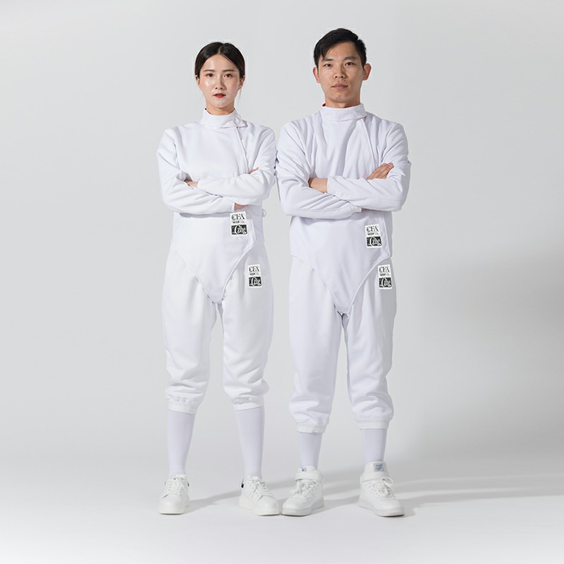Picture of Fencing Clothing Set for Kidsren and Adults Three-Piece Set with Heavy Saber Suit 350N Competition Training Special Cfa Certification