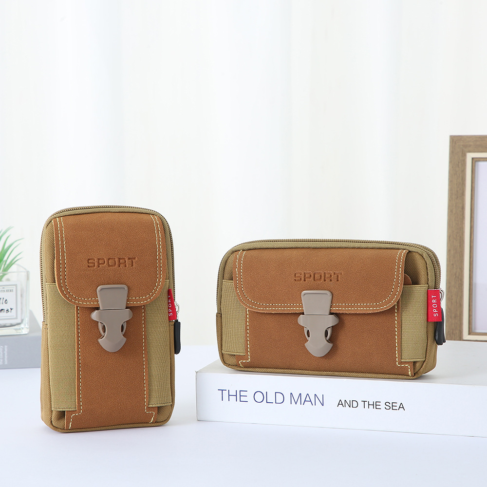 Picture of Mobile Phone Card Waist Bag Men's Outdoor Travel Storage Bag Mobile Phone Bag Card Bag Waist Bag Strong and Durable Waist Bag Wholesale