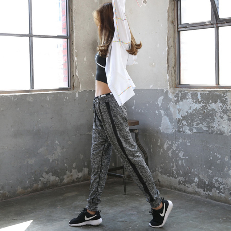 Picture of Running Training Sports Trousers Breathable Professional Quick-drying Fitness Pants Large Size Loose Yoga Pants Women's Pants