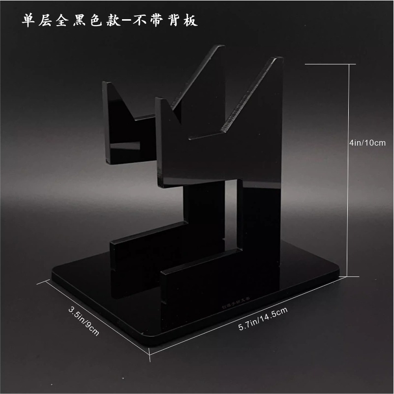 Picture of Acrylic Game Handle Display Stand PS4 Wireless Transparent Desktop Headset Hanger PS5 Universal Handle Bracket