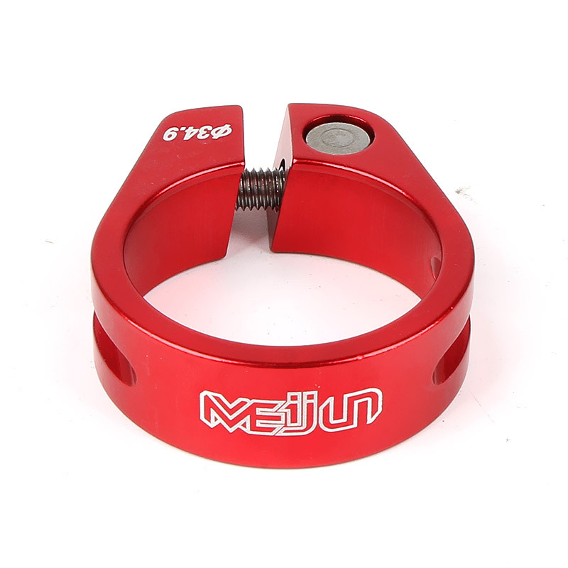 Picture of Mountain Bike Seat Clamp Seat Rod Lock Highway Seat Clamp 31.8 34.9mm Seat Clamp Cross Border