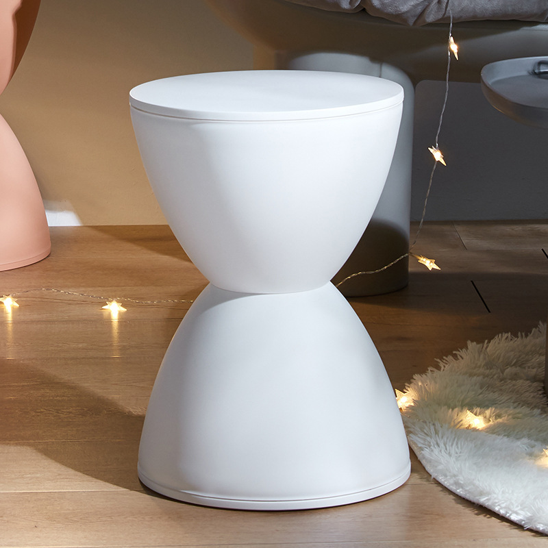Picture of Prince Stool Nordic Style Plastic Round Stool Fashionable Simple Low Stool Simple Modern Adult Household Shoe Changing Children's Meal Stool