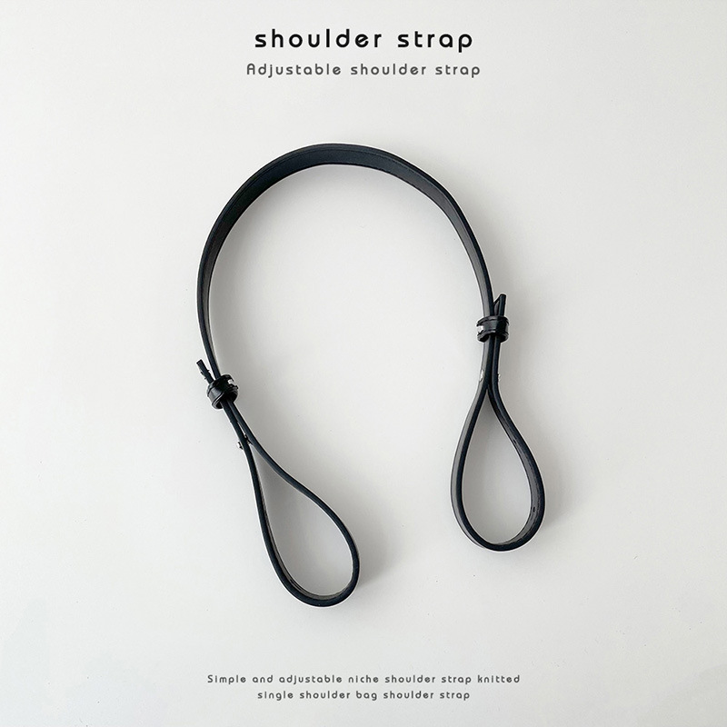 Picture of Adjustable Bag Strap Niche Design Knitted Shoulder Bag Crossbody Bag PU Leather Handbag Shoulder Strap Replacement Accessories