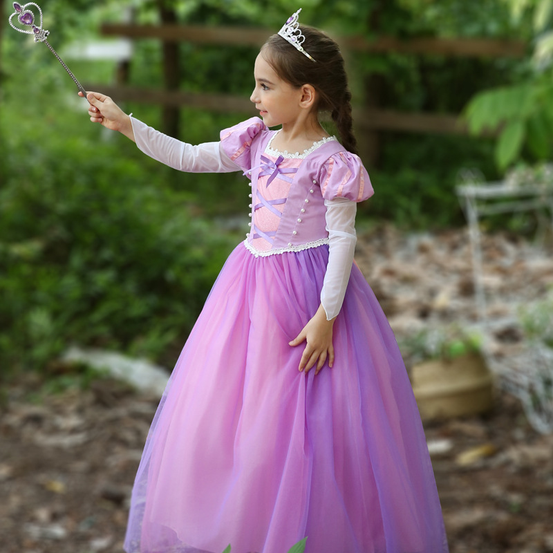 Picture of Dropshipping Kidsren's Dress European and American Kidsren's Clothing Kidsren's Snow White Dress Girls Dress Halloween Dance Costume