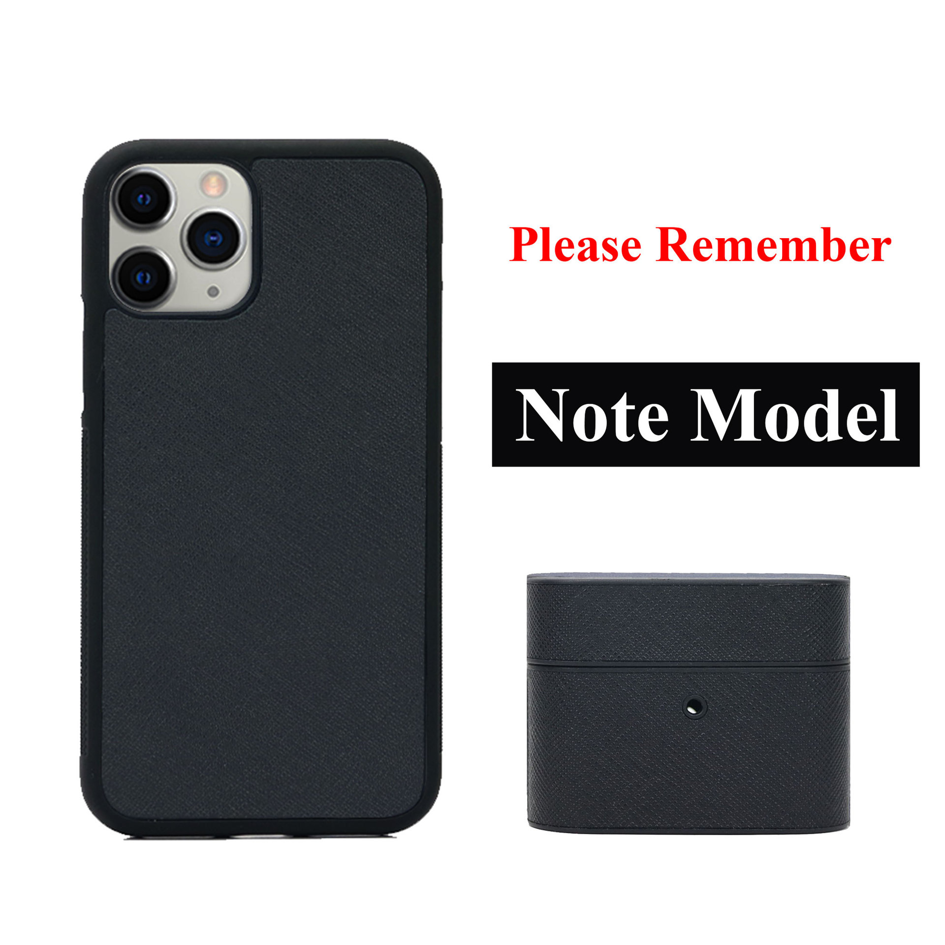 Picture of Genuine Leather drop-resistant Airpods Bluetooth headset protective cover + phone case for Iphone11-15Samsung