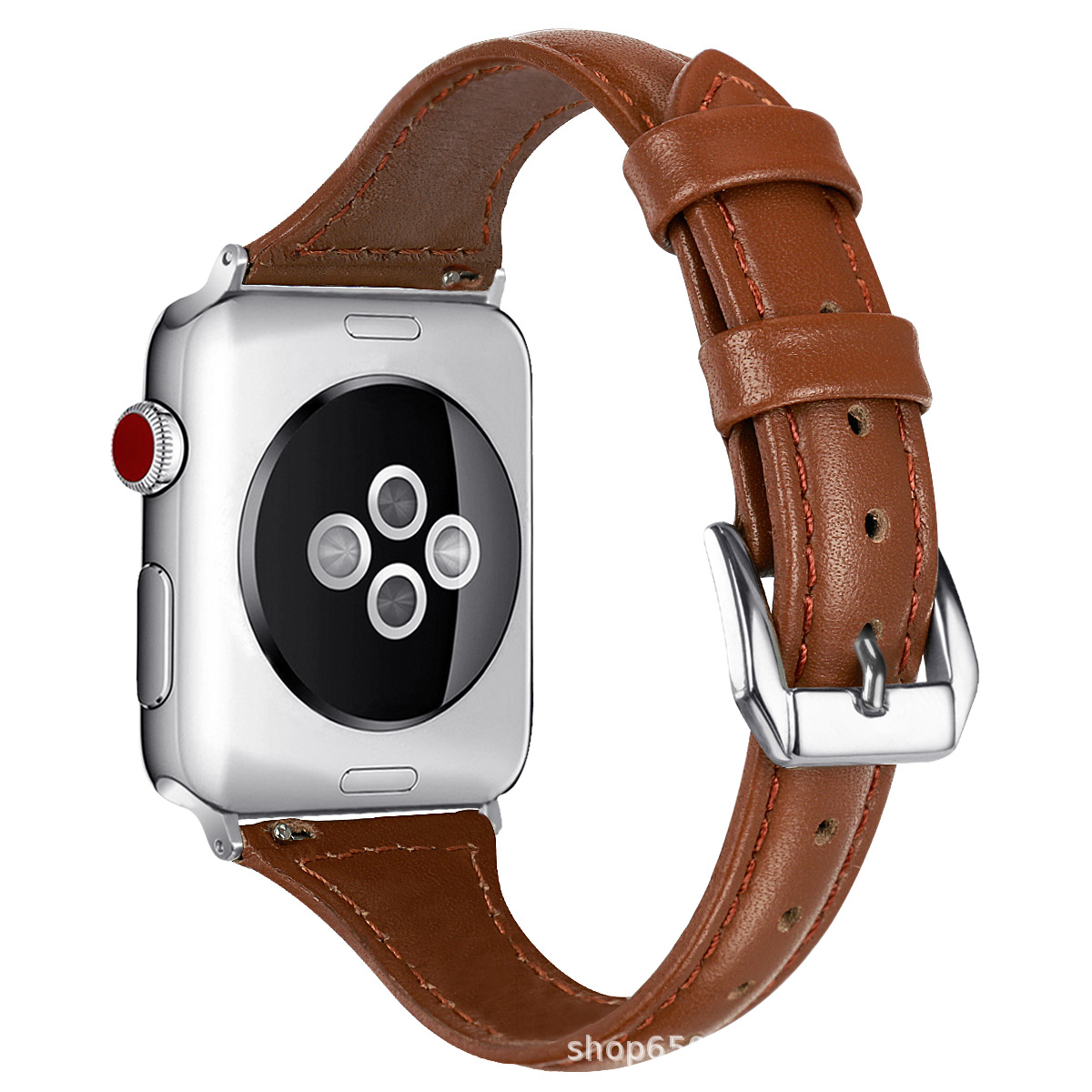 Picture of For Apple Watch Small Waist Leather Strap Apple iwatch109876SE Thin Strap Shrink Simple