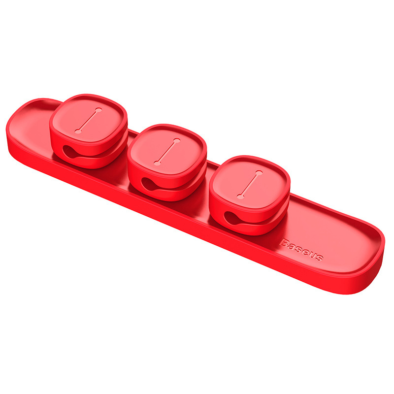 Picture of Pea Pod Magnetic Cable Clip Data Cable Storage Hub Convenient Creative Gift Desktop Organizing Buckle Gift