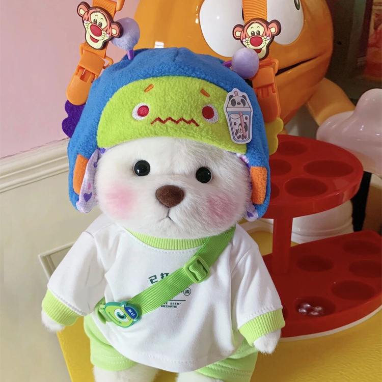Joints Little Cute Bear Little Bear Toy Plush Little Doll Mini Teddy Bear Handmade Doll Exquisite Gift for Girls