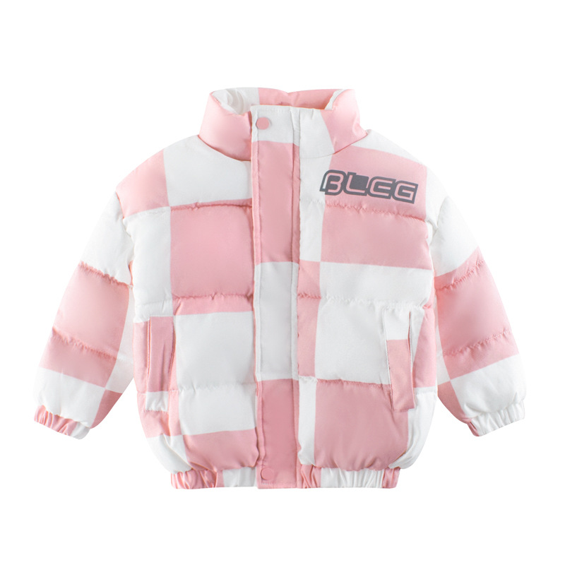 Picture of 27Kids Brand Kidsren's Clothing Wholesale 2024 Autumn and Winter Kidsren's Cotton Outwears Baby Boy Outwear Plaid Dropshipping