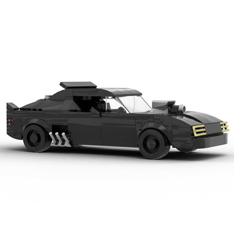 Picture of Small particle building blocks MOC car assembling toy crazy Max V8 Interceptor for Lego 21806