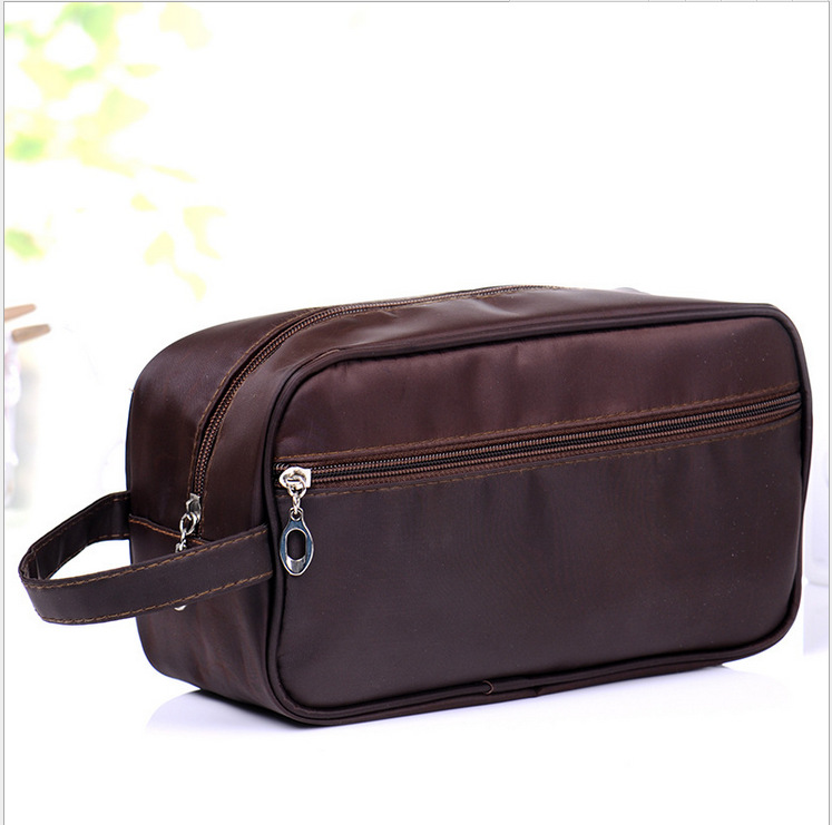 Picture of Waterproof Double Layer Toiletry Bag Cosmetic Bag Large Capacity Men's Women's Toiletry Bag Portable Travel Storage Bag