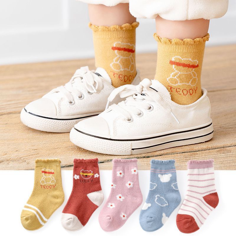 Picture of Children's socks autumn cotton children's socks baby autumn and winter cartoon boys and girls new boys and girls socks