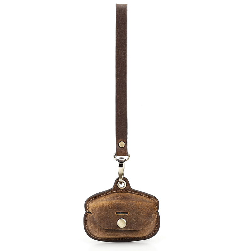 Picture of Suitable for Sony Headset wf-1000xm4 Protective Case Lanyard Leather Sony Bluetooth Headset