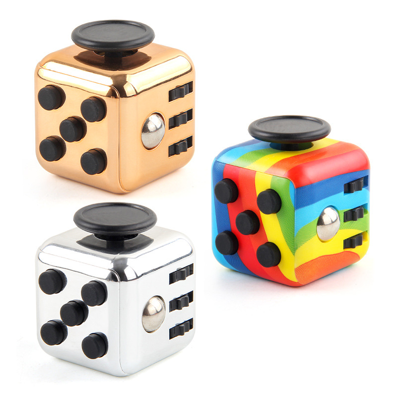 Picture of Factory Wholesale Finger Vent Toys Unlimited Rubik's Cube Magical Decompression Dice Creative Decompression Artifact