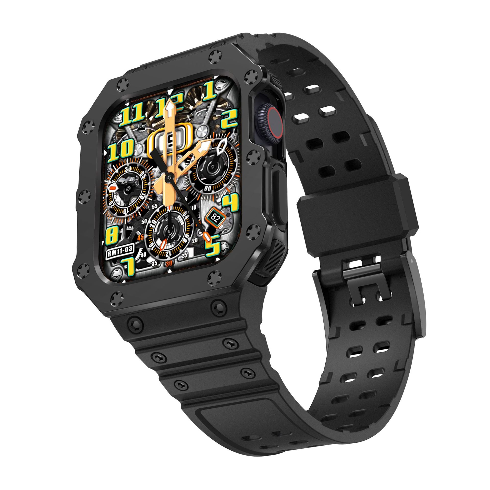 Picture of For Apple Watch Strap Apple iwatch9876543 Richard TPU One-piece Strap Wholesale Cross-border