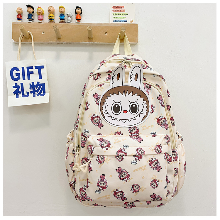 Picture of New Rabbu Children's Backpack Cartoon Primary School Students Junior High School University Women's Backpack Large Capacity Backpack