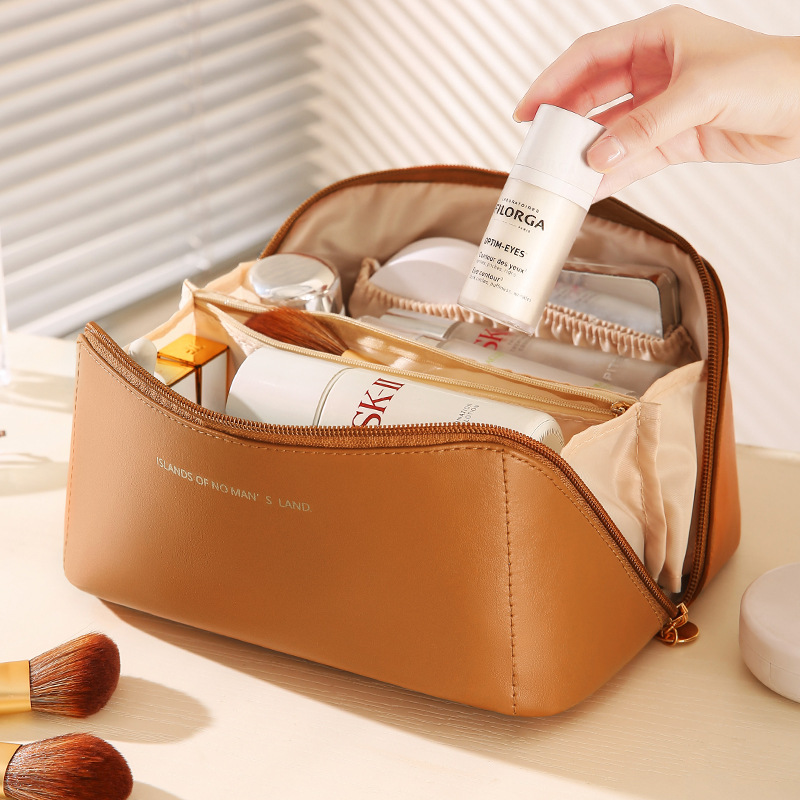 Picture of Cosmetic Bag Women's Large Capacity Portable Ins High-Level Internet-Famous 2023 New Travel Cosmetics Wash Storage Bag