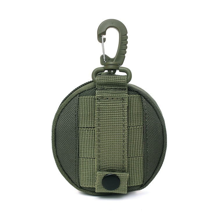 Picture of Multifunctional outdoor key case waterproof Coin Coin purse headset protection bag EDC round small hanging bag