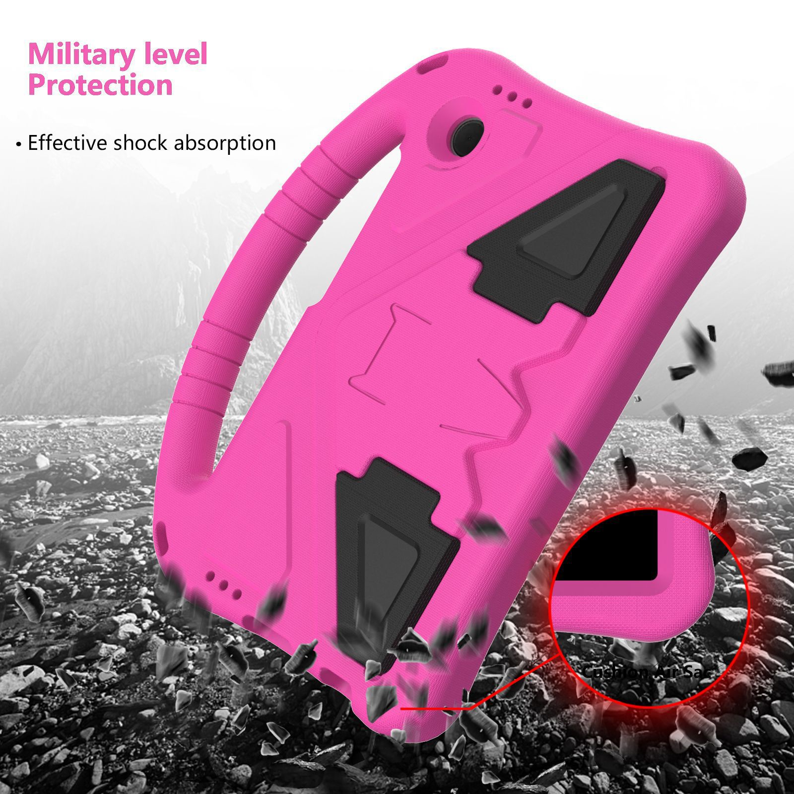 Picture of For Samsung Tab A9 8.7 Tablet X115N Safety EVA Stand Portable Children's Drop-resistant X110 Protective Cover
