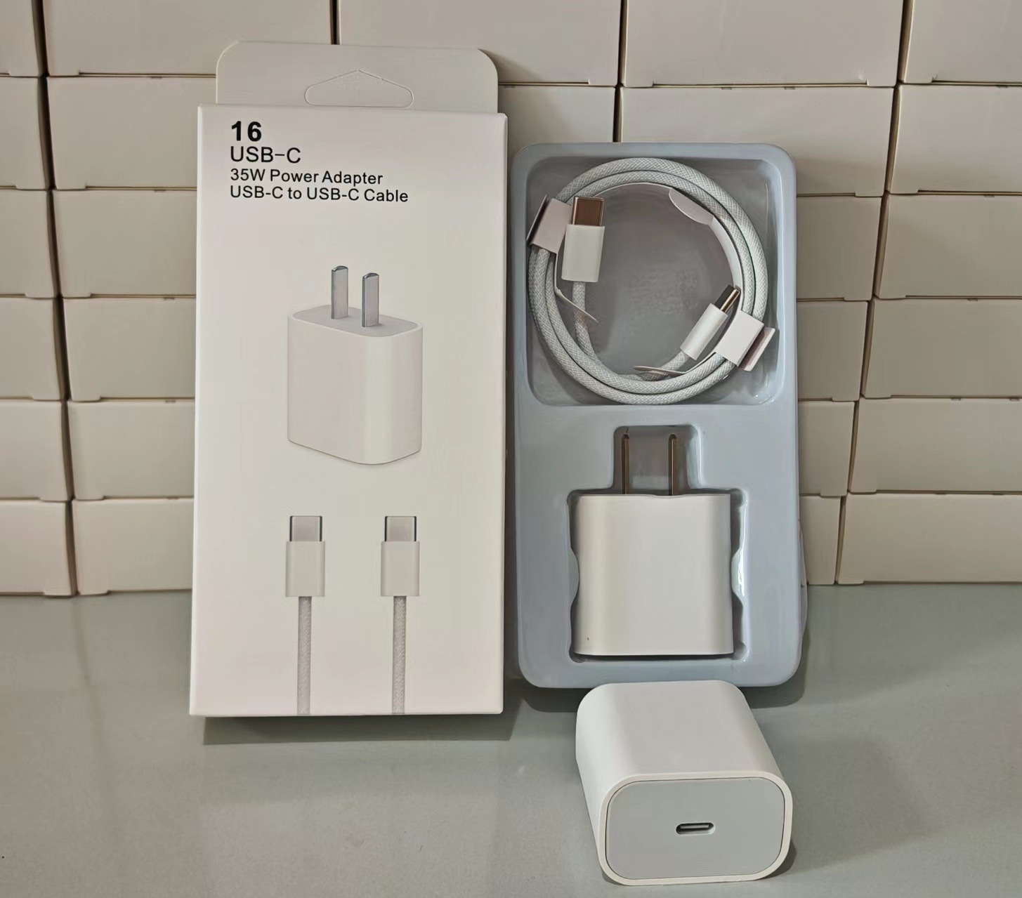 Picture of Applicable to Apple charger PD20W fast charging Phone6-16 universal charger original fast charging data cable