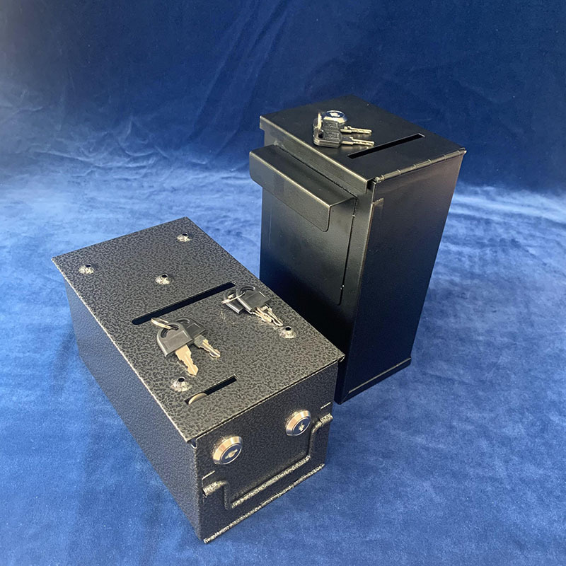 Chip Table Pumping Water Tank Iron Bonus Box Tip Box Coin Poker Table Accessories