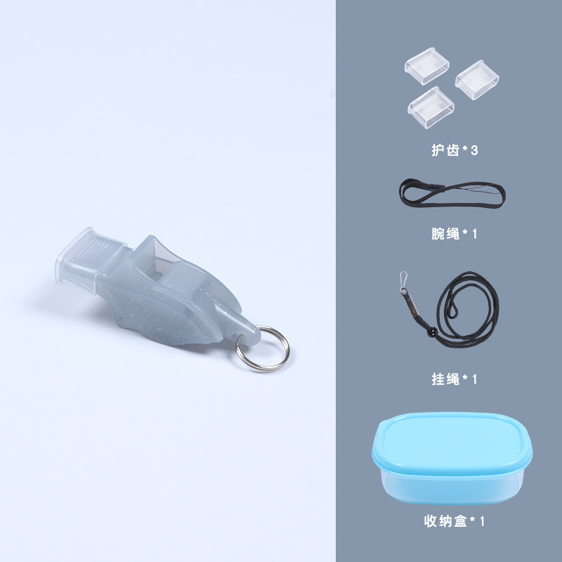 Picture of Cross-Border Dolphin Whistle Super Loud Referee Special Outdoor Training High-Pitched Life-Saving Survival Basketball Coach Whistle